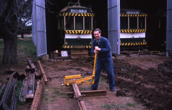 Moving trams to BTPS Depot