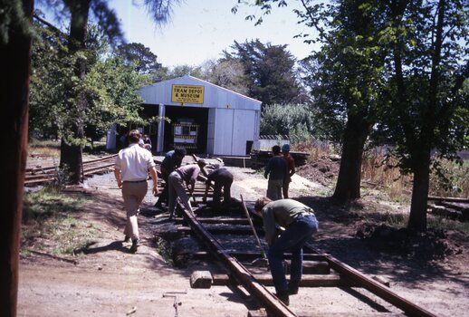 Building track - BTPS Depot fan - 2