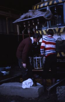 Working on the isolating transformer - 1