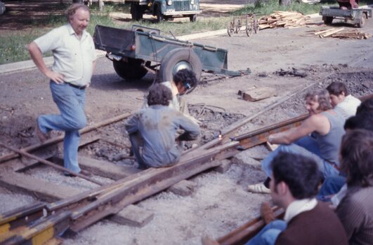BTPS building depot junction trackwork - 2