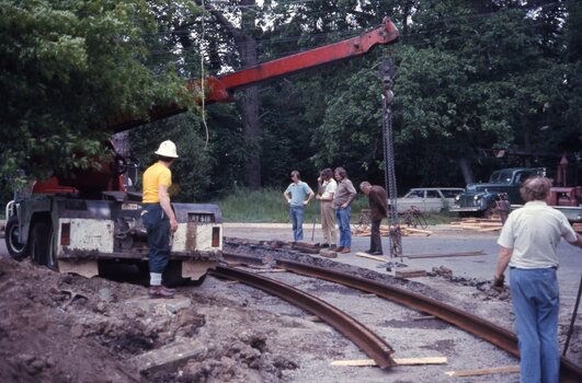 BTPS building depot junction trackwork - 3