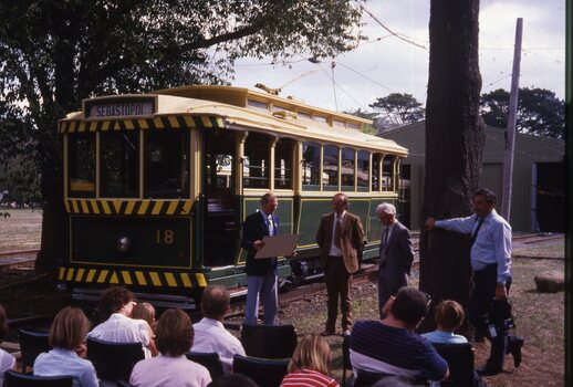 BTPS - launch of tram 18 - Borough of Sebastopol - 3