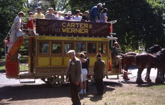BTPS Horse tram No. 1 - launch - q