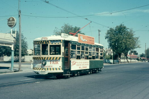 Tram 28 at Golden Square