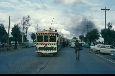 Bendigo trams - Quarry Hill - Eaglehawk route - 1
