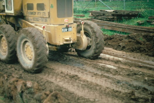 BTPS Depot grading two road