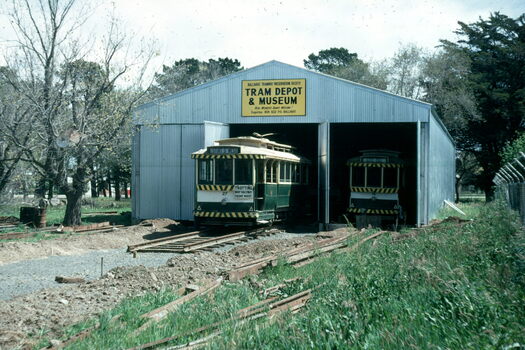BTPS Depot track construction two road - 2