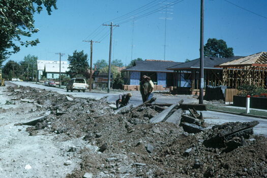 Ballarat track removal Wendouree Parade - SECV depot area - 1