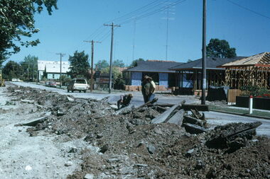 Ballarat track removal Wendouree Parade - SECV depot area - 1