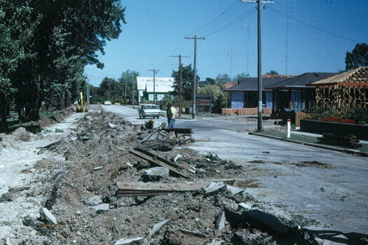 Ballarat track removal Wendouree Parade - SECV depot area - 2