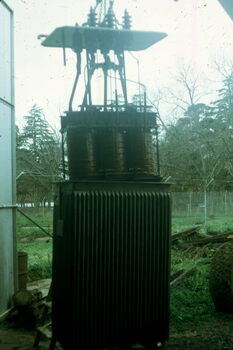 BTPS delivery of transformer and pole installation - 1