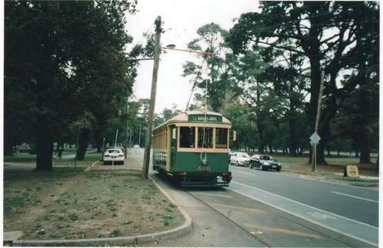 BTM Tram 466 in BTM service - 2