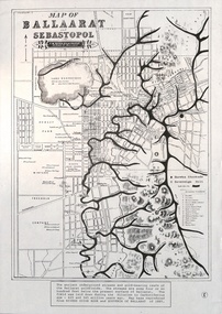 Ballarat and Sebastopol gold leads and streets