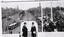 Sturt St with electric cars and horse tram trailers