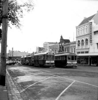 SECV Ballarat - Cars in City loop Lay By, Sturt St.