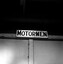 Motormen sign at depot.
