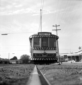 Photograph - SECV Ballarat - trams 12  and 13 Sebastopol line - set of 4, Chris Wurr, 4 /10/1970