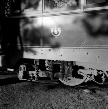 Brill 22E Maximum Traction truck.
