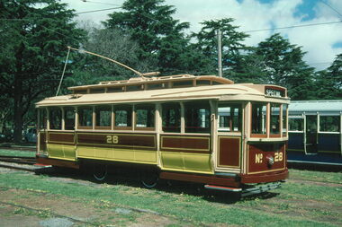 Launch of repainted tram 28 - 1