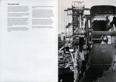 "Power Generation in the Latrobe Valley" - inside cover
