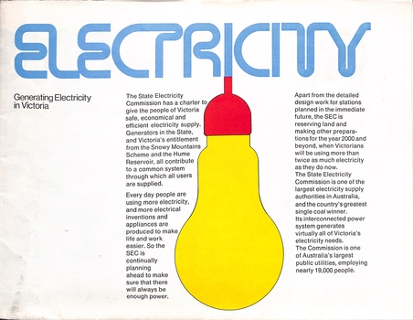 Poster Generating Electricity - 1