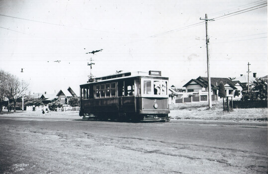 SECV Geelong tram 2 at Eastern Park