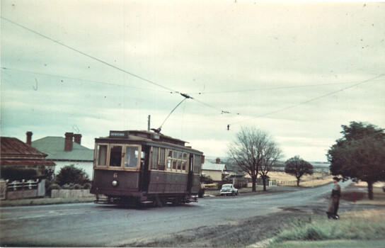 SECV Geelong tram 6 at Eastern Park terminus