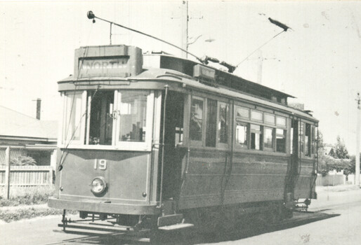 SECV Geelong tram 19 at Belmont