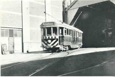 SECV Geelong bogie tram, depot