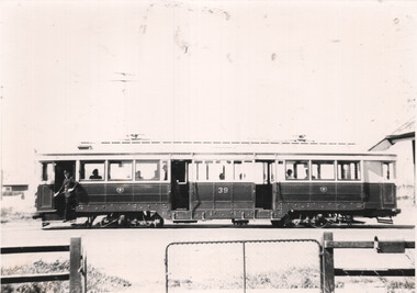 Photograph - SECV Geelong 39 at East, Bob Lilburn, 1/11/1955