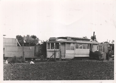 Ex SECV body of tram 28 at Little River