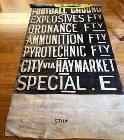 Destination Roll - Footscray Depot