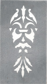 Stencil - decorative motif on Geelong trams
