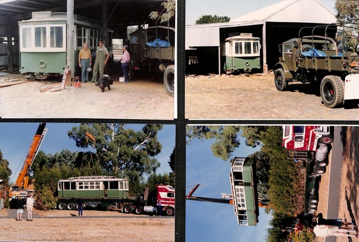 Recovery and reconstruction of Geelong tram 2 - set of 24