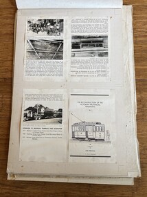 Sample sheet - "The Reconstruction of The Victorian Provincial Tramways"