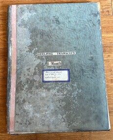 Geelong Tramways 1 month - Statement of Accounts