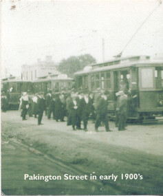 "Pakington Street in early 1900's"