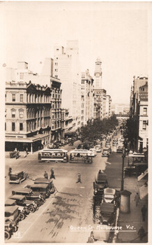Cable tram - Bourke and Queen Sts
