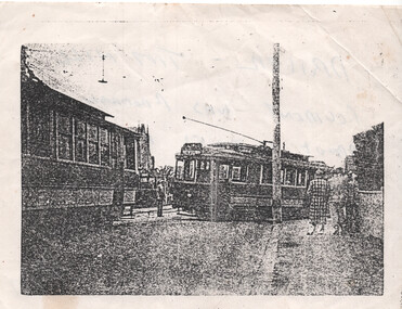 SECV Geelong tram 25 derailed