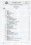 "Tram Track Construction Specification" - contents page 1