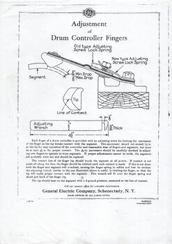 "Adjustment of Drum Controller fingers"