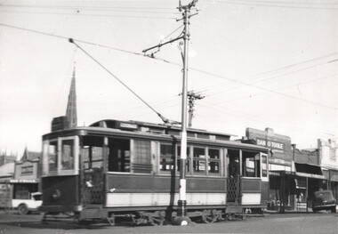 SECV Geelong tram in Moorabool St.
