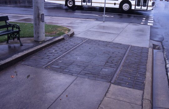 Phoenix Foundry crossing of Sturt St trackwork