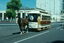 A brown horse pulls a vintage tram labeled "Zoological Gardens" and "Royal Park" along tram tracks on a city street.