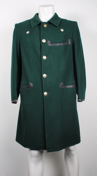 Alternate buttoning detail for SEC Tramway uniform great coat.