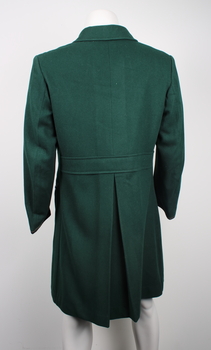 Rear detail for SEC Tramway Uniform Great Coat.