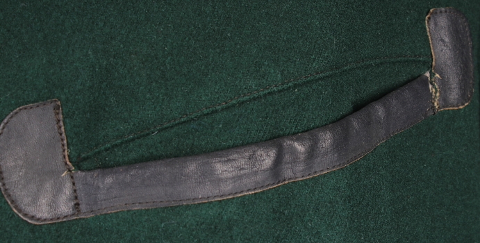 Hip pocket detail for SEC Tramway Uniform Great Coat.