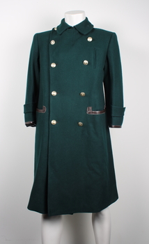Alternative buttoning style for SEC Tramway Uniform Double Breasted Great coat.