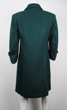 Rear view of SEC Tramway Unhiform Greatcoat.