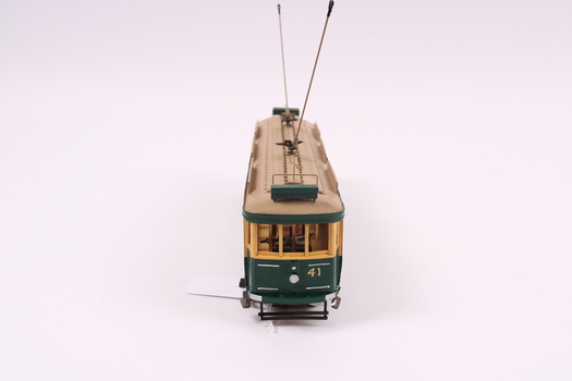 Handcrafted Victorian Railways Tram Model 